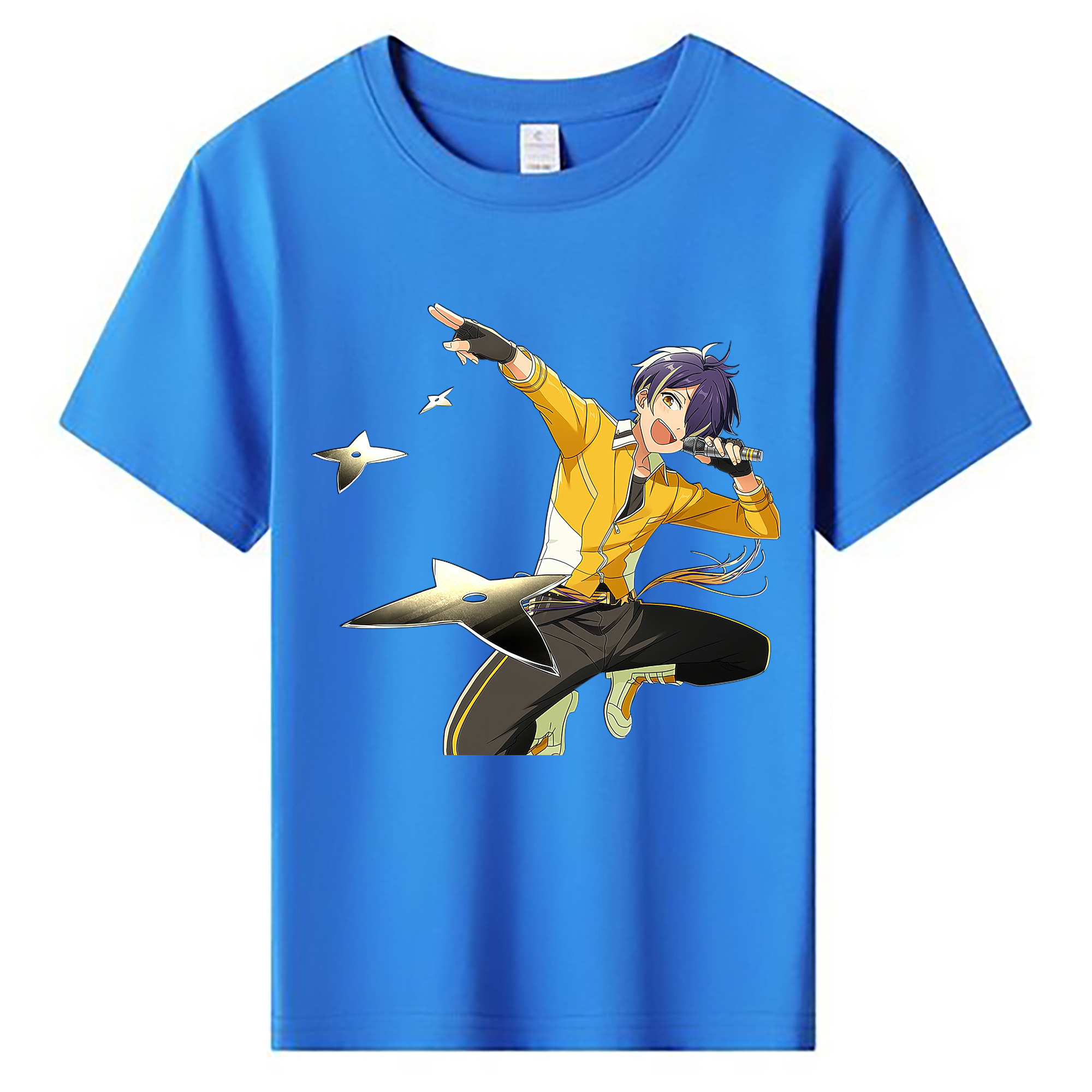 （画像用） あんさんぶるスターズ! Ensemble Stars 綿100％キッズTシャツ（フロントプリント）
